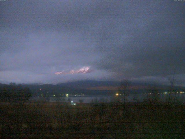 山中湖からの富士山