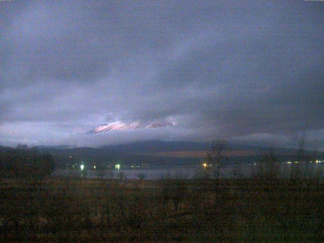 山中湖からの富士山