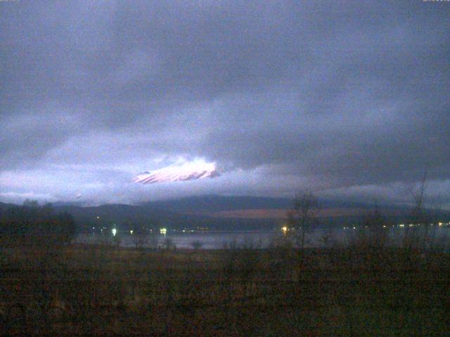 山中湖からの富士山