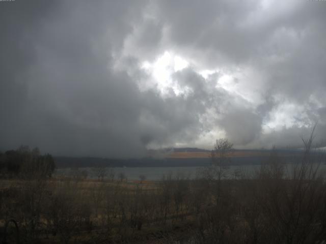 山中湖からの富士山