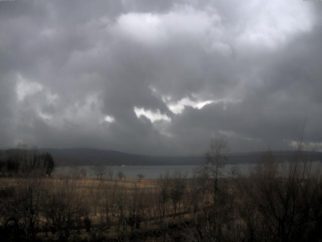 山中湖からの富士山