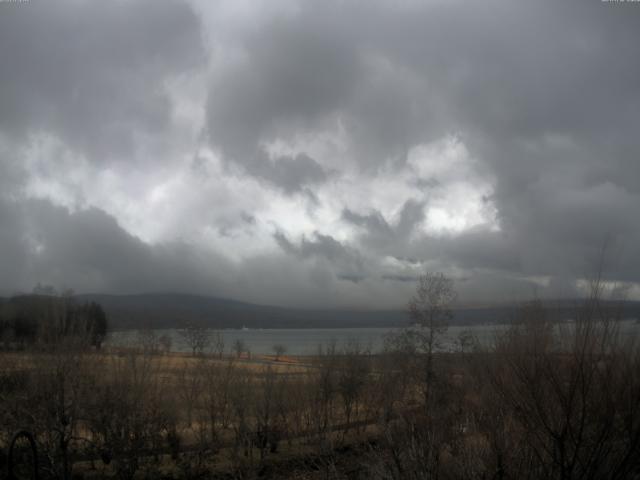 山中湖からの富士山