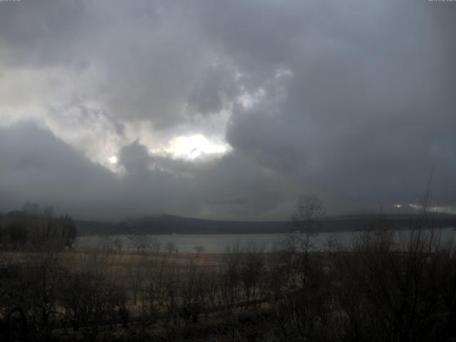 山中湖からの富士山
