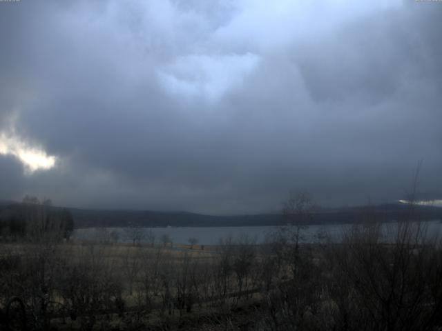 山中湖からの富士山