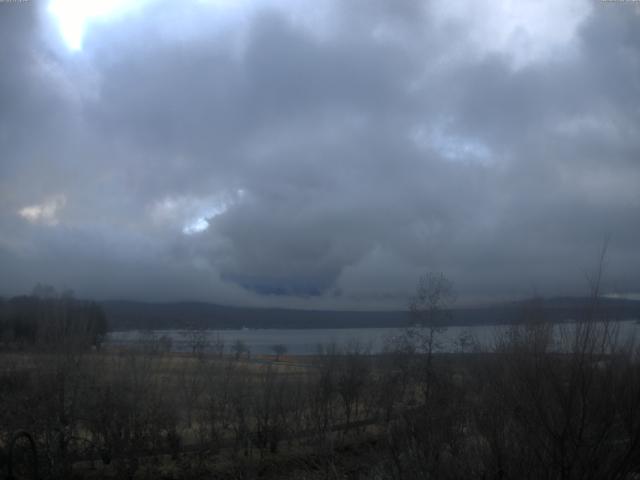 山中湖からの富士山