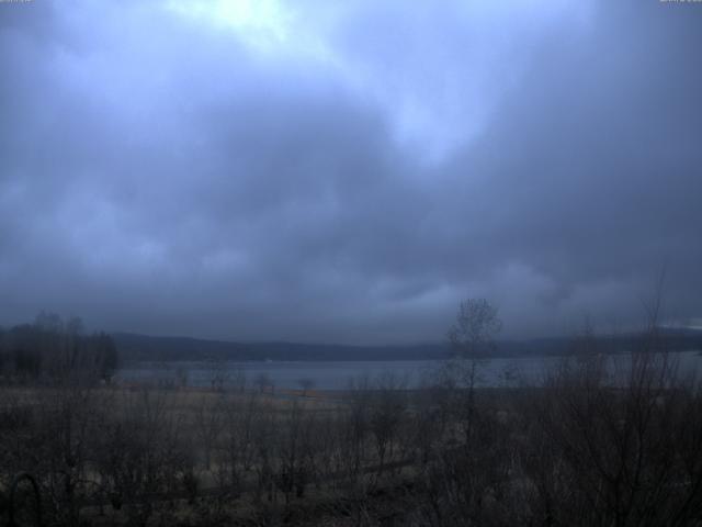 山中湖からの富士山