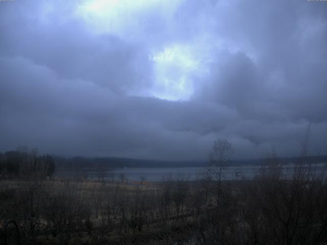 山中湖からの富士山