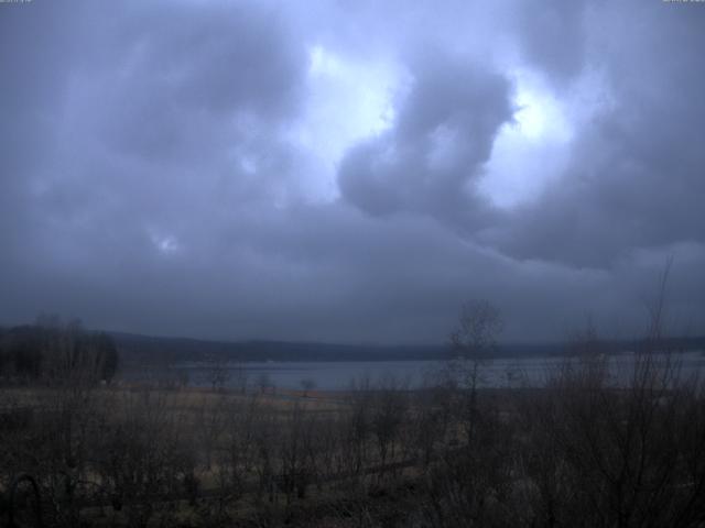 山中湖からの富士山