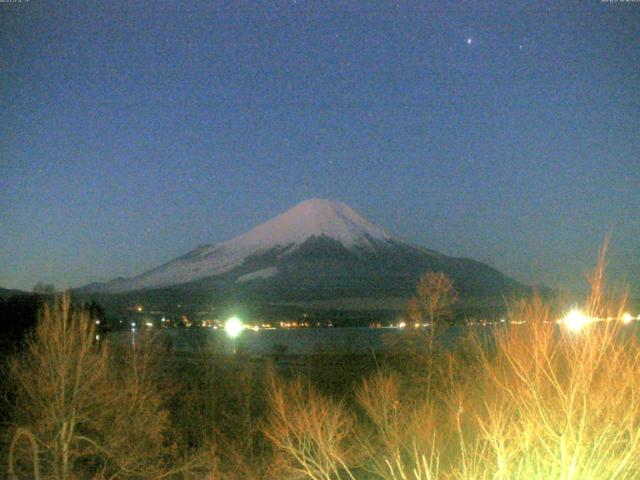 山中湖からの富士山