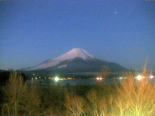 山中湖からの富士山