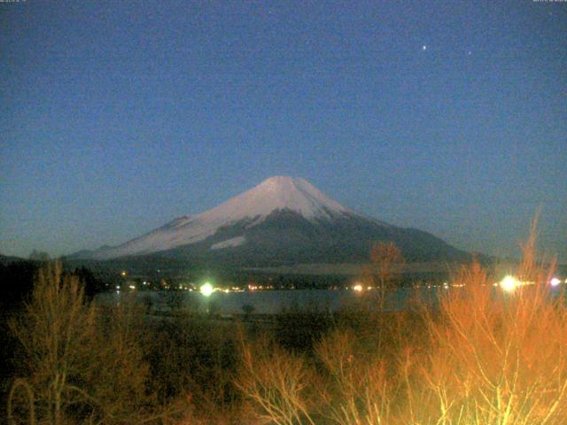 山中湖からの富士山