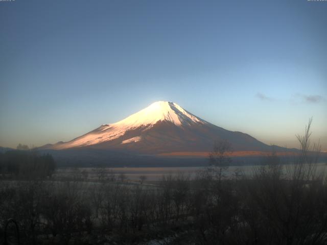 山中湖からの富士山