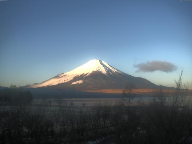 山中湖からの富士山