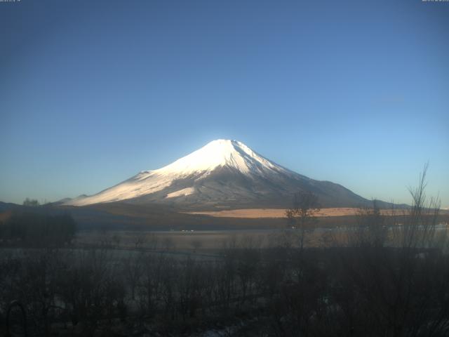 山中湖からの富士山