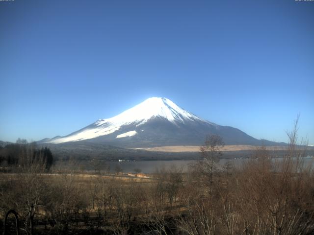 山中湖からの富士山
