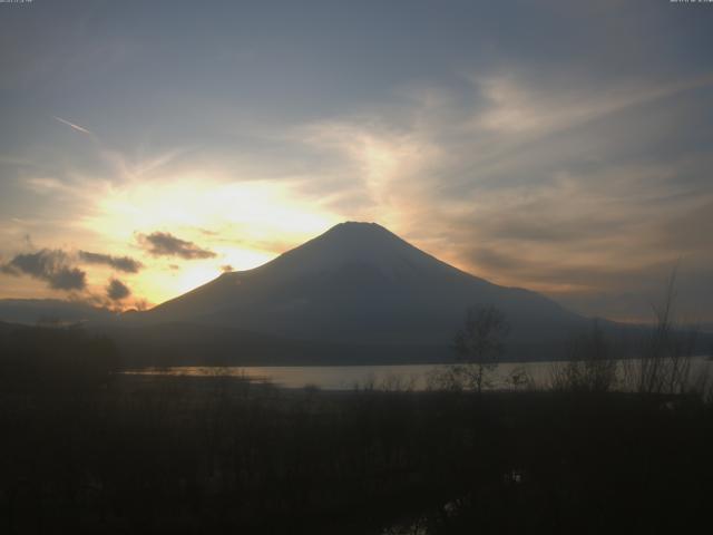 山中湖からの富士山
