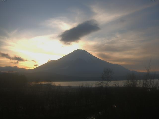 山中湖からの富士山