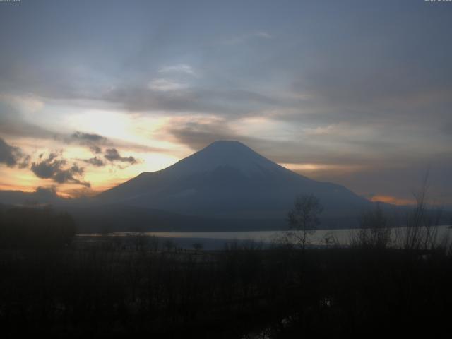 山中湖からの富士山