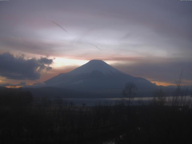 山中湖からの富士山