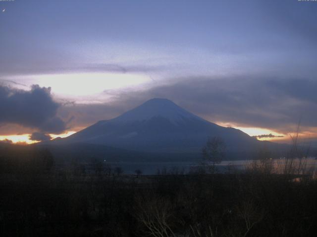 山中湖からの富士山