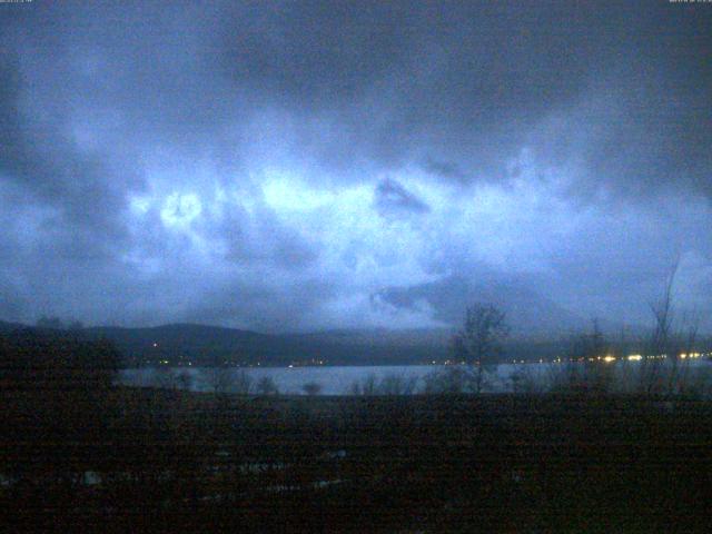 山中湖からの富士山