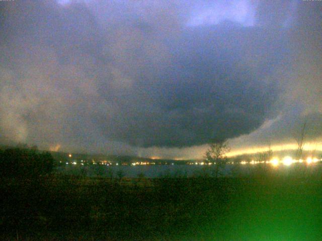 山中湖からの富士山