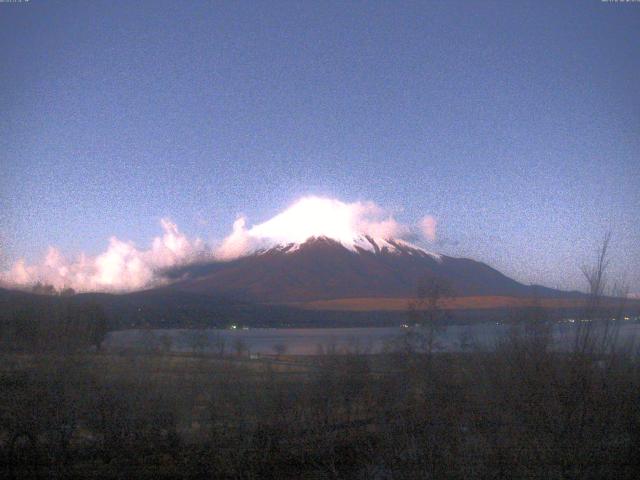 山中湖からの富士山