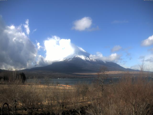 山中湖からの富士山
