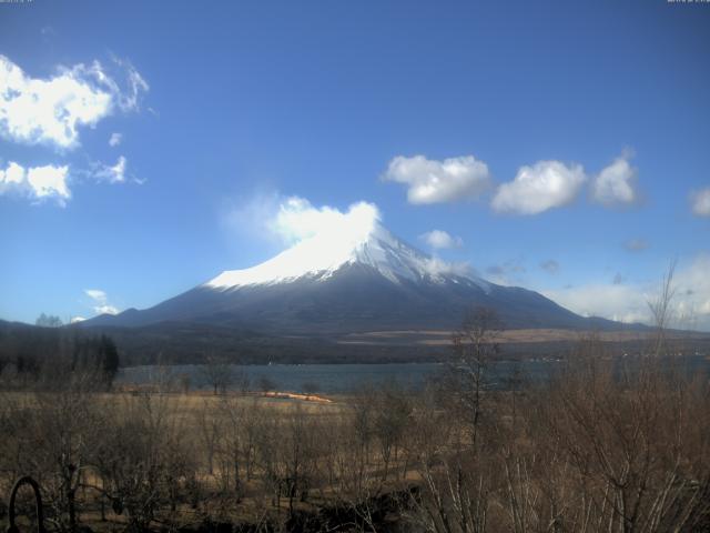 山中湖からの富士山