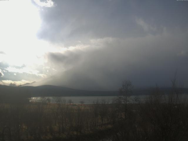 山中湖からの富士山