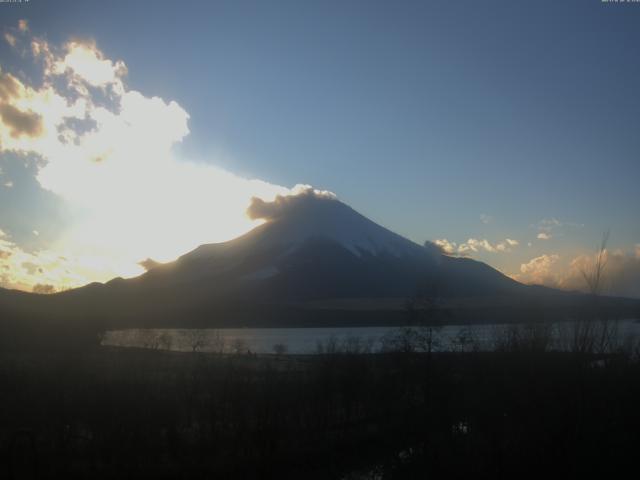 山中湖からの富士山
