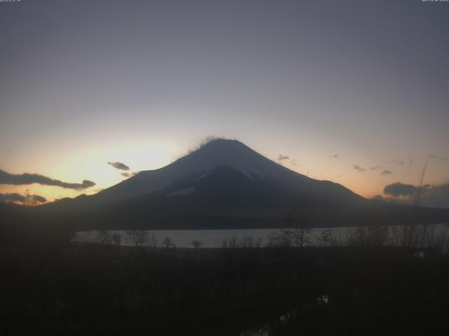山中湖からの富士山