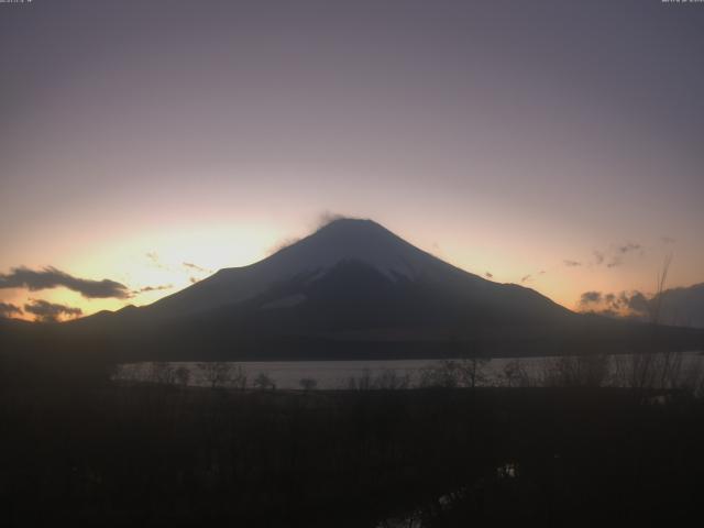 山中湖からの富士山