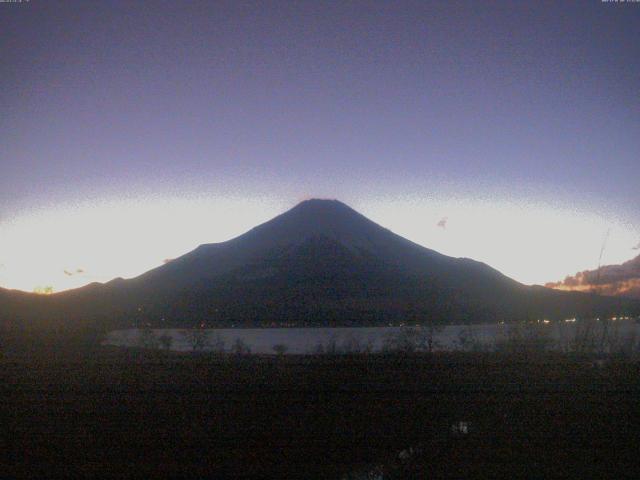 山中湖からの富士山
