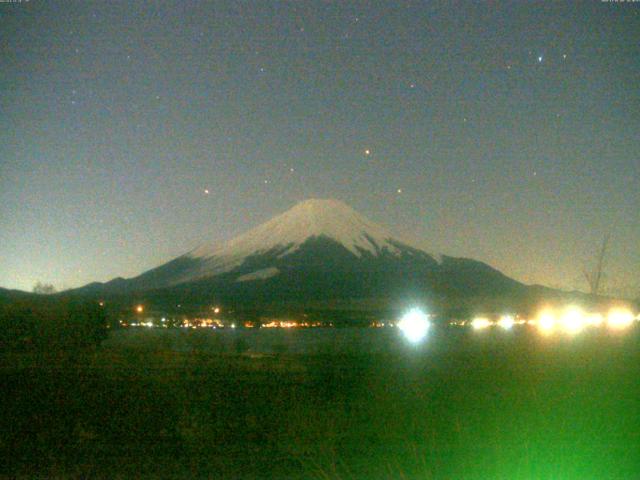 山中湖からの富士山