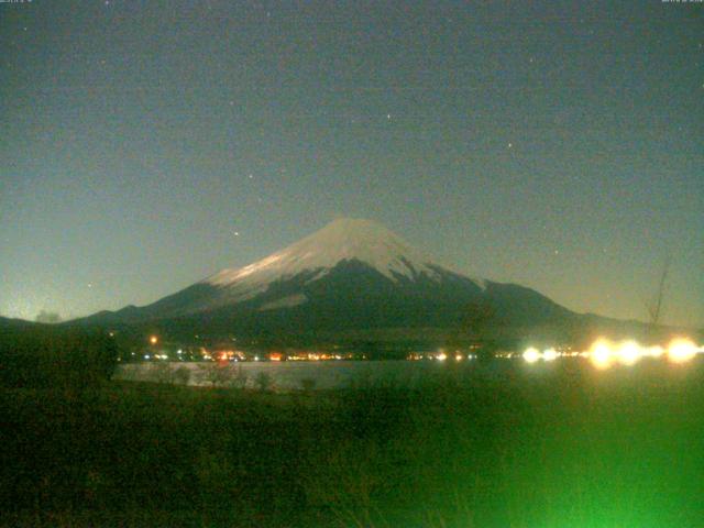 山中湖からの富士山