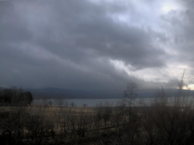 山中湖からの富士山