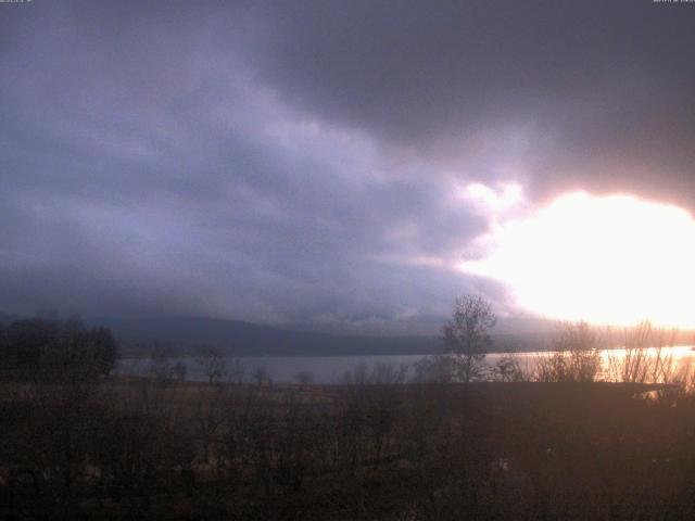 山中湖からの富士山