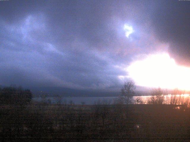 山中湖からの富士山