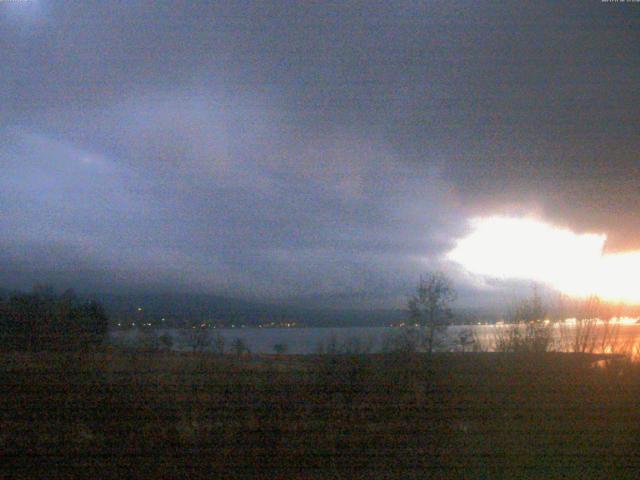 山中湖からの富士山