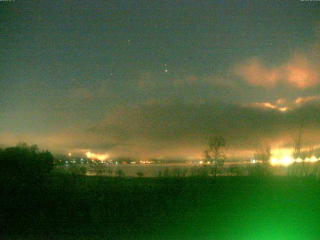 山中湖からの富士山