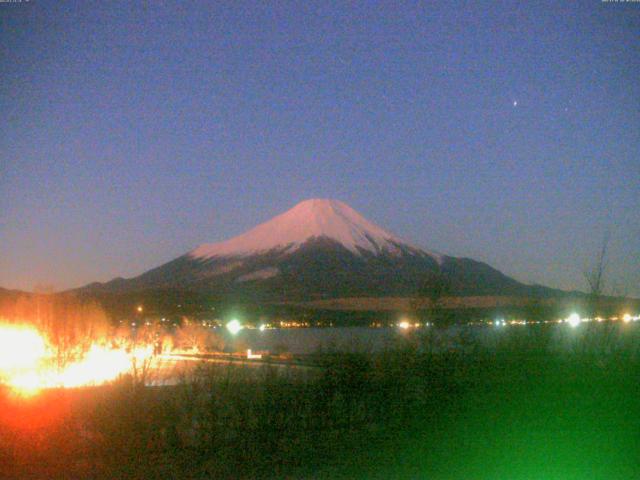 山中湖からの富士山