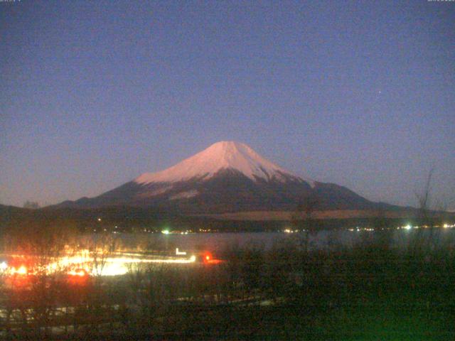 山中湖からの富士山