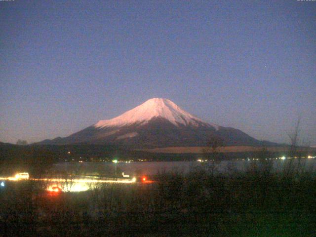山中湖からの富士山