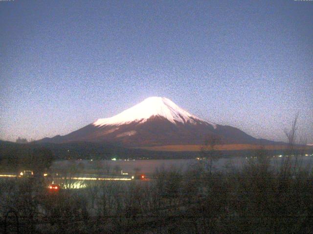 山中湖からの富士山