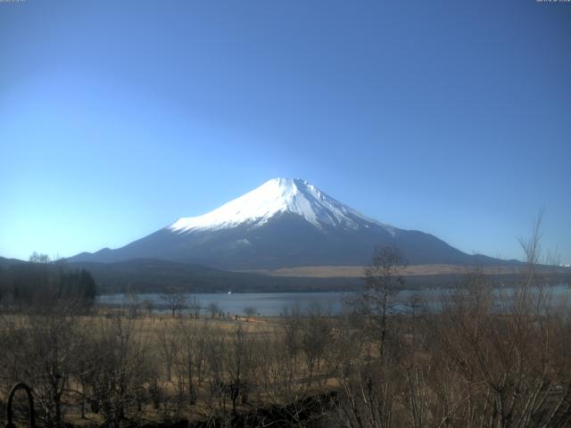 山中湖からの富士山