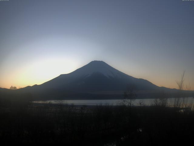 山中湖からの富士山