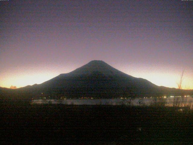 山中湖からの富士山
