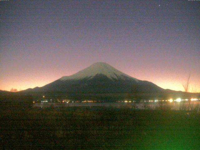 山中湖からの富士山