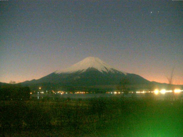 山中湖からの富士山